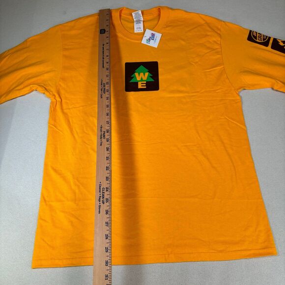 Disney’s Up T-shirt Men’s Large Long Sleeve Russell Wilderness Explorer New - Picture 7 of 8